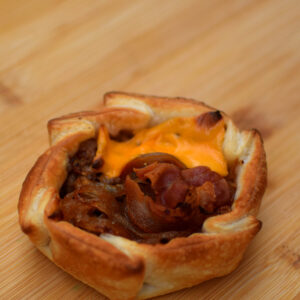 Empanada de cheese burger